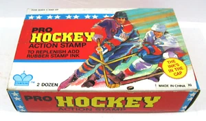 Juego de Estampillas de Hockey Profesional de Colección con 24 Estampadoras de Tinta Sin Usar Estampado Caja Original - Imagen 1 de 6