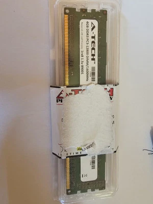 A-Tech 4GB DDR3 PC3-12800 DIMM/1600MHZ - - Image 1 of 2