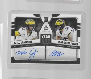 Luminance Dual Auto 2025 Will Johnson Mason Graham #YOD-WJMG - Imagen 1 de 2