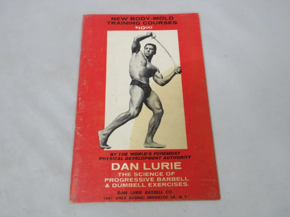 Dan Lurie NEW BODY-MOLD TRAINING COURSES bodybuilding muscle exercise booket - Image 1 of 4