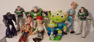 Toy Story Bundle Buzz Lightyear Woody Bo Peep Zurg Aliens Lightyear Non Talkers - Image 1 of 2