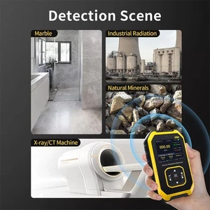 Portable Nuclear Radiation Detector Geiger Counter β γ X-Ray Dosimeter Monitor~ - Picture 1 of 19