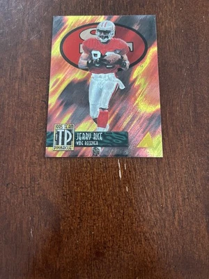 1995 Pinnacle Football Team Pinnacle #5 of 10 Jerry Rice/Tim Brown    Free Ship! - Image 1 of 2