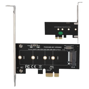 PCI-E To M.2 Expansion Card Connector Converter For M2 NGFF NVME Hard Drive NEW - Afbeelding 1 van 7