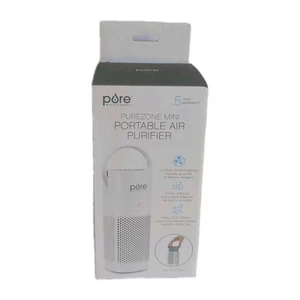 NIP Pure Enrichment PureZone Mini Portable Air Purifier True HEPA Filter 3 Speed - Picture 1 of 7