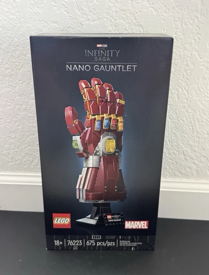 LEGO Marvel Nano Guantelete, Modelo Iron Man con Gemas del Infinito #76223 [Nuevo] Foto 1 de 1