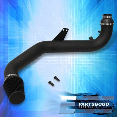 For 15-17 Ford Mustang 2.3 L4 EcoBoost Black Cold Air Intake CAI System + Filter - Image 1 of 4