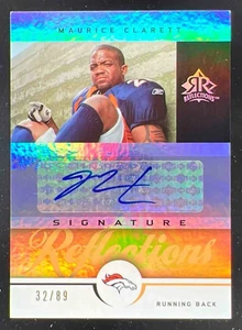 2005 Upper Deck Reflections Signature Gold #SR-MO Maurice Clarett Auto /89 - Picture 1 of 2