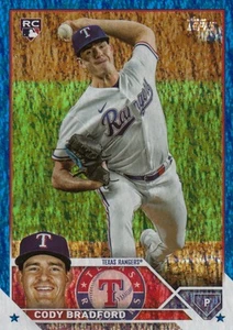 2023 Topps Update CODY BRADFORD Blue Foil #US53 #/999 Rangers Rookie - Picture 1 of 1