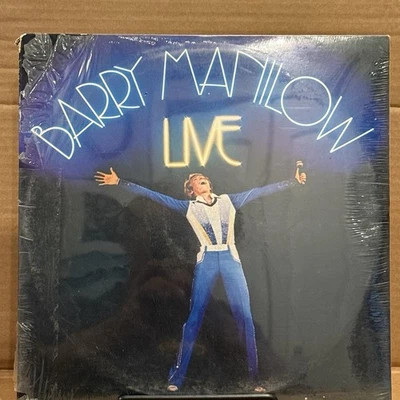 Barry Manilow Live Mint Sealed Unopened 33 Double LP Record Set - Image 1 of 3