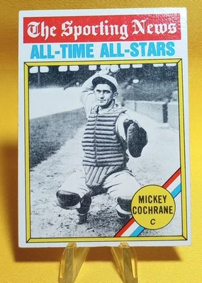 1976 Topps Baseball #348 Mickey Cochrane All-Time All-Stars HOF - Image 1 of 2