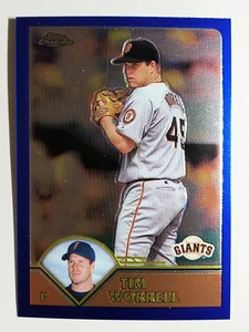 2003 Topps Chrome #368 Tim Worrell - Picture 1 of 2