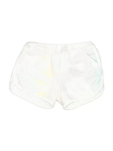 Andy & Evan Girls White Athletic Shorts 7 - Picture 1 of 2