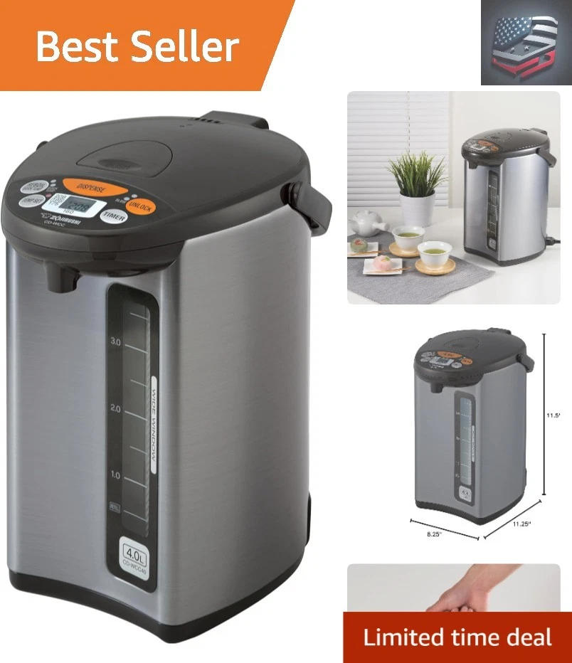 Elegant Micom Water Boiler & Warmer 4L with Precision Temperature Control - Image 1 of 4