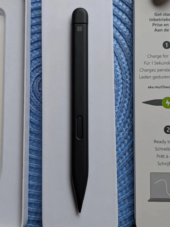 Microsoft Surface Slim Pen 2 Eingabestift - Schwarz Matt (8WV-00002) - Bild 1 von 1