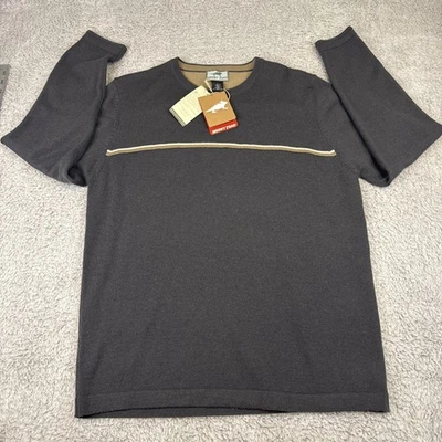 horny toad 100% Merino Wool Orlando Caviar Gray Size L NWT - Image 1 of 4