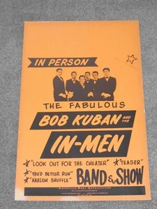 Bob Kuban & In-Men 1966 US America's Best Attractions Agency Promo Poster  - Picture 1 of 1