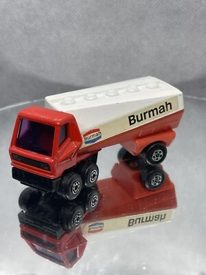 ✨Matchbox✨Camión Lesney súper rápido ✨Cisterna de gasolina autopista #63✨Aceite Burmah ✨LC37 Foto 1 de 4