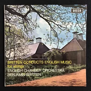 SXL 6405 BRITTEN CONDUCTS ENGLISH MUSIC for strings BRITTEN / ECO WB NM - Imagen 1 de 5