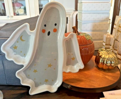 Pottery Barn Peanuts Holiday platter party plate gift tray school Disney kids ! - Image 1 of 4