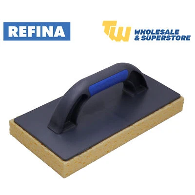Refina Sponge Float 11” Porous Sponge Square Cut Tiling & Render Sponge Float - Image 1 of 3