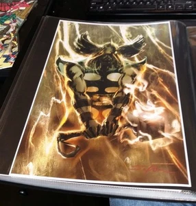 THOR HAND SIGNED PRINT-AUTO/STUART SAYGER W/COA - Picture 1 of 1