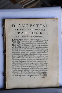 XVII SEC. - D. AUGUSTINI AD CHRISTI FIDEM CONVERSIO - Picture 1 of 1