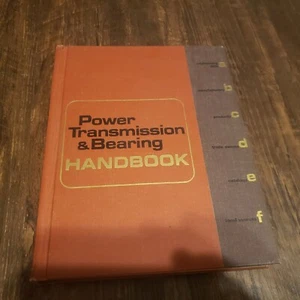 THE OFFICIAL POWER TRANSMISSION & BEARING HANDBOOK 1967 HARDCOVER VERY GOOD - Picture 1 of 6