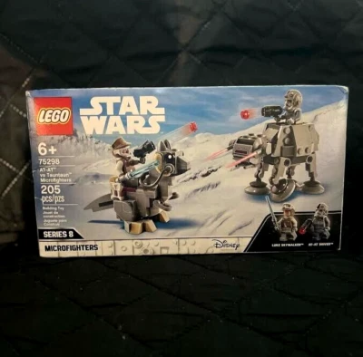 LEGO Star Wars At-At Vs. Tauntaun Microfighters 75298 New Sealed Retired Set - Image 1 of 4