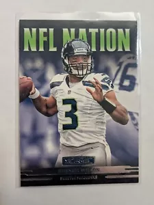 🏆 2013 Panini Rookies Stars NFL Nation RUSSELL WILSON #20 SEATTLE SEAHAWKS - Picture 1 of 2