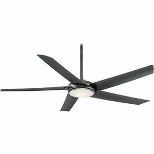 Minka Aire F617L-GM Raptor 60" LED Gun Metal Ceiling Fan with Remote Control - Picture 1 of 6
