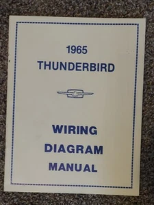 1965 FORD THUNDERBIRD WIRING DIAGRAM MANUAL - Bild 1 von 5
