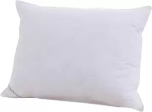 Graue Gänsedaunen Federkissen, 100% Baumwollstoff Queen Size weiß 1er Pack - Bild 1 von 11