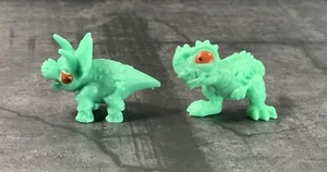 Zuru Smashers Glowing Evil Dinos Tricera-Zom &  Zombie Rex GITD - Picture 1 of 2