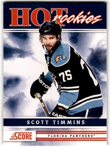 2011-12 Score Scott Timmins Rookie #512 Florida Panthers