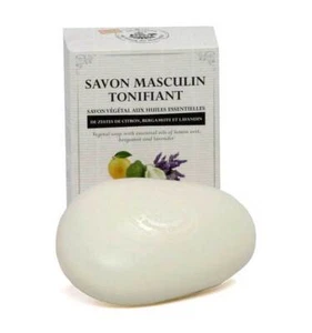 Savon de Marseille Seife Savon Masculin Tonifiant Bergamotte Lavendel 150g - Bild 1 von 1