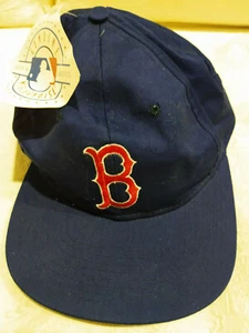 Vintage 80s Boston Red Sox MLB Eds West Signatures Sportswear Baseball Cap - Picture 1 of 4