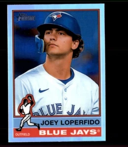 2025 Topps Heritage Chrome Refractor - Joey Loperfido #295 - Picture 1 of 2