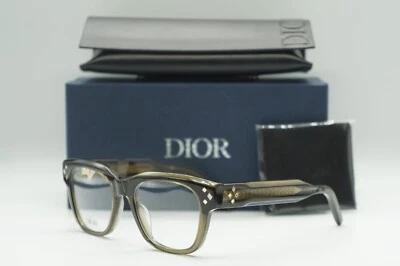NEW CHRISTIAN DIOR CD DIAMONDO S4I 5500 DARK GREEN AUTHENTIC SUNGLASSES 51-18 - Image 1 of 4