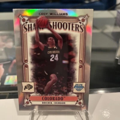 2023-24 Bowman U Chrome Cody Williams Sharp Shooters Colorado 🔥🏀🔥 - Image 1 of 4
