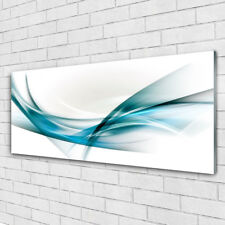 Print on Glass Wall art 125x50 Picture Image Abstract Lines Art