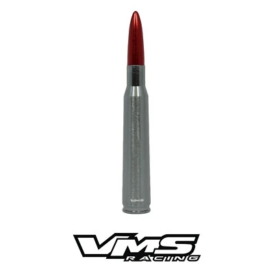 VMS RACING CNC 5" 50 CALIBRE ANTENA BALA PARA 94-04 FORD MUSTANG ROJO METALIZADO Foto 1 de 4