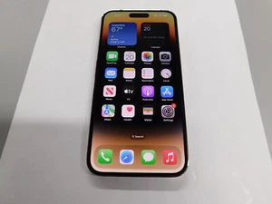 iPhone 14 Pro Max (Xfinity) Gold 128GB (Cracked Back & Camera Glass) READ!!! - Zdjęcie 1 z 15