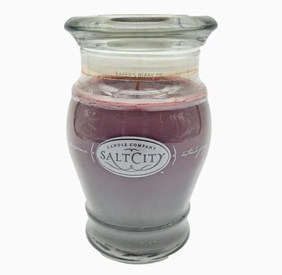 Salt City Candle Company Baker's Berry Pie Highly Scented Candle 26 oz NEW RARE - Image 1 of 4