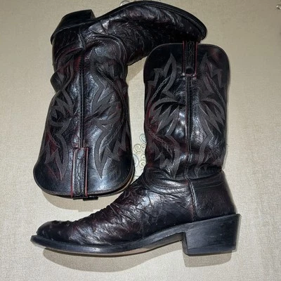 Botas Lucchese 1883 para hombre negras cereza 8,5 Foto 1 de 4