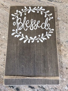 Glory Haus Kill Alfrod Design Blessed String Holzschild Wanddeko - Bild 1 von 9