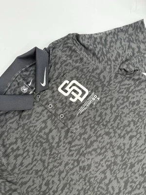 Camisa Polo Nike San Diego Padres Dri-FIT | Genuina MLB | Talla M | Negra Camuflada Foto 1 de 4
