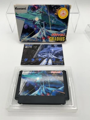 GRADIUS Famicom Japan With Box & Manual FC0383 - Image 1 of 4