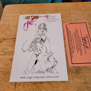 WITCHBLADE #18 CONVENTION EXCLUSIVE WITH COA Signed E-bas Limited - Bild 1 von 10