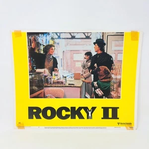 Tarjeta de vestíbulo de película original Rocky II 1979 n.º 7 - Imagen 1 de 4